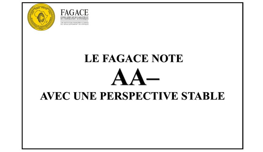 WARA ATTRIBUE AU FAGACE UNE NOTATION DE AA- AVEC UNE PERSPECTIVE STABLE